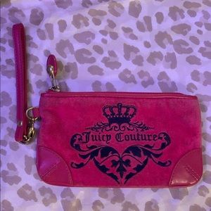 Juicy Couture wristlet purse